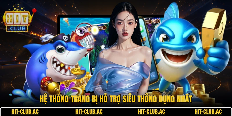 Hệ thống trang bị hỗ trợ siêu thông dụng nhất